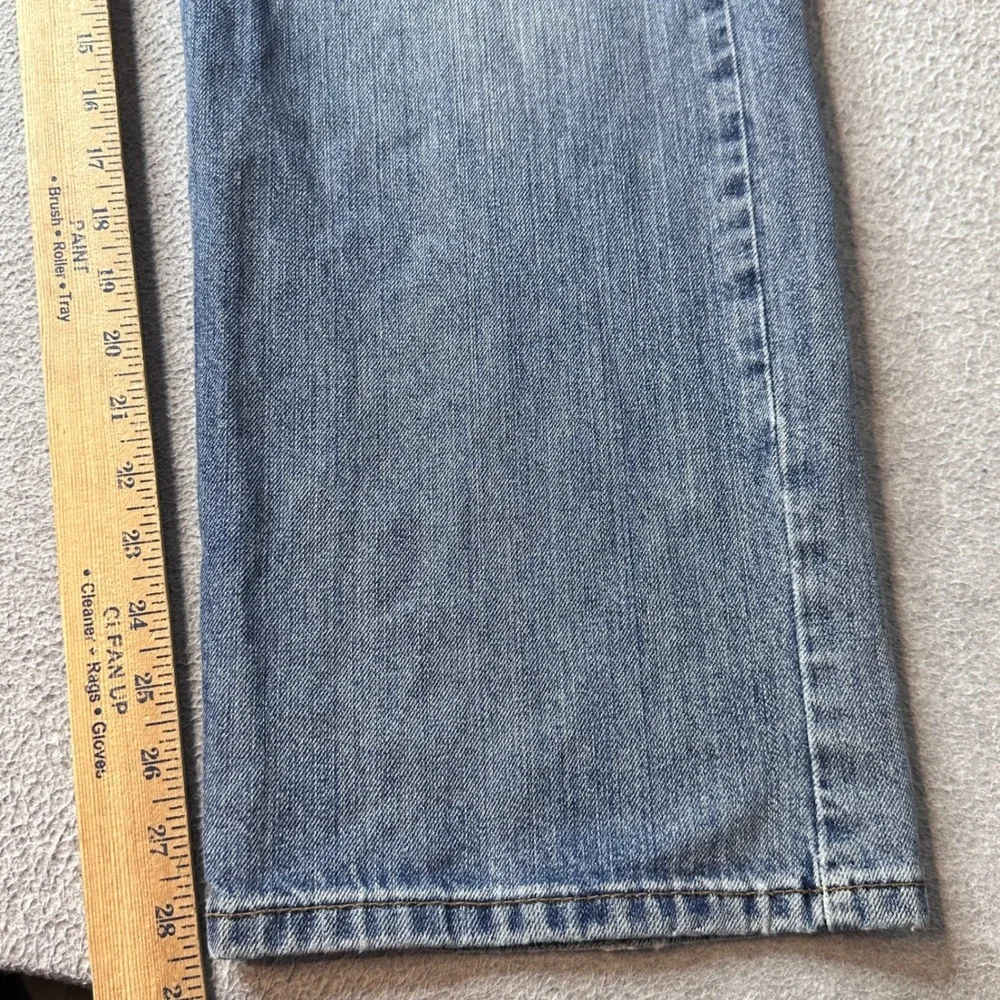 Levi's 569 Jeans Mens 38x30 (40x29) Blue Loose Straight WaterLess Cotton Denim